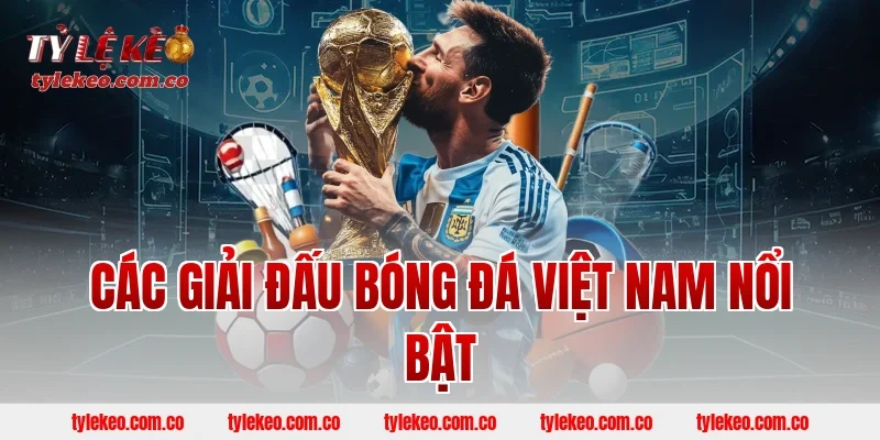 Các giải đấu bóng đá Việt Nam nổi bật