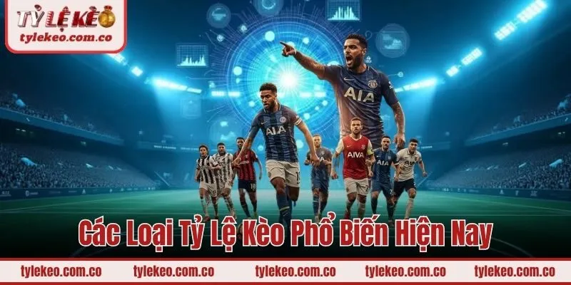 Các loại tỷ lệ kèo phổ biến hiện nay