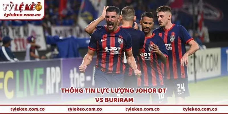 Thông tin lực lượng Johor DT vs Buriram